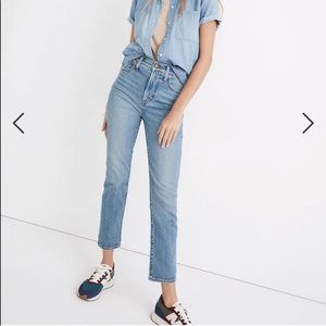 Madewell Perfect Vintage Jean in Banner Wash